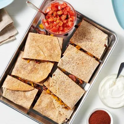 Sheet Pan Quesadillas